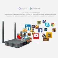 Android TV Box, ELEGIANT X9S RTD1295 OpenWRT(NAS) Quad Core 2GB DDR3+16GB EMMC Dual Band WIFI 1000Mbps LAN HDR... N3