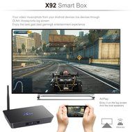 HUBEE X92 TV Box Amlogic S912 Octa Core Android 6.0 2GB/16GB Kodi Media Player 4K UHD Dual Band WiFi and 1000M... N5
