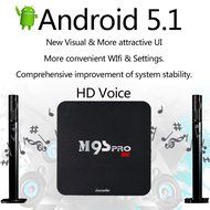Docooler&reg; Smart Android TV Box M9S Pro Mini PC KODI Android 5.1 Amlogic S905 Quad Core XBMC UHD 4K 2G / 16G WiFi...
