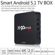 Docooler&reg; Smart Android TV Box M9S Pro Mini PC KODI Android 5.1 Amlogic S905 Quad Core XBMC UHD 4K 2G / 16G WiFi... N6