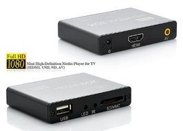 Mini 1080P Full HD Media Player with AV/HDMI/USB N5