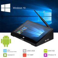 Docooler PiPO X10 Smart Android TV Box Windows 10 Mini PC Intel Z8300 + Android 5.1 Dual OS 4GB / 64GB 10.8 Inches... N2