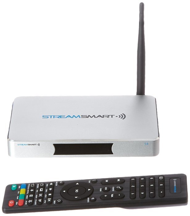 Stream Smart S4 TV Box - Kodi, Powerful Quad-Core Android 4.4