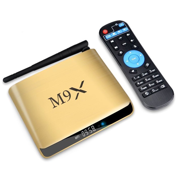 Kekilo M9X M2 Kodi 16.1 Pre-installed Amlogic S905X Android 6.0 Marshmallow Quad Core TV Box 2G/16G 3D 4K HD Dual... N9