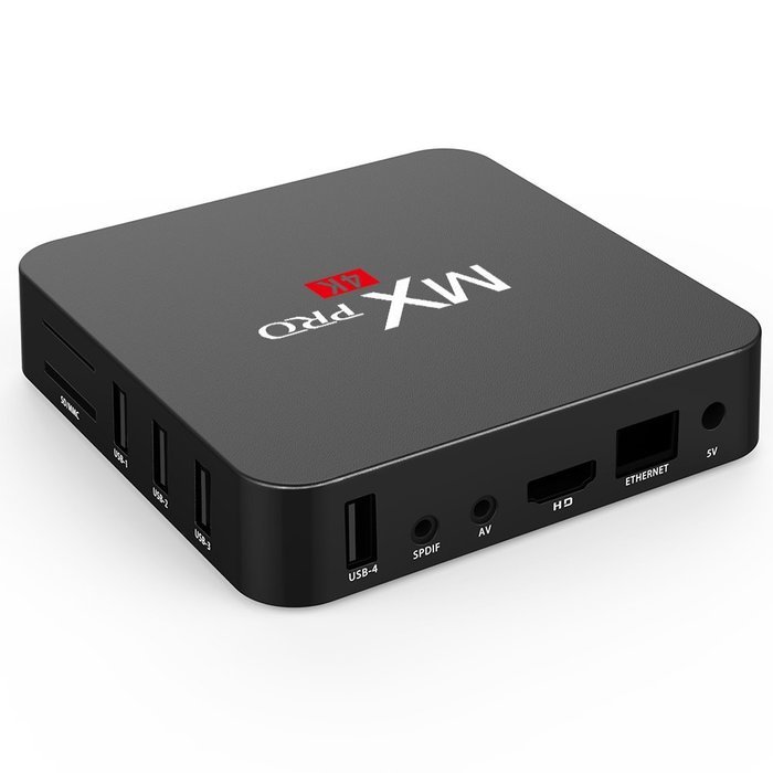 Kekilo MX Pro Android 5.1 TV Box Amlogic S905 4K Quad Core 1G/8G WiFi HDMI Kodi Pre-installed Smart Media Player N2