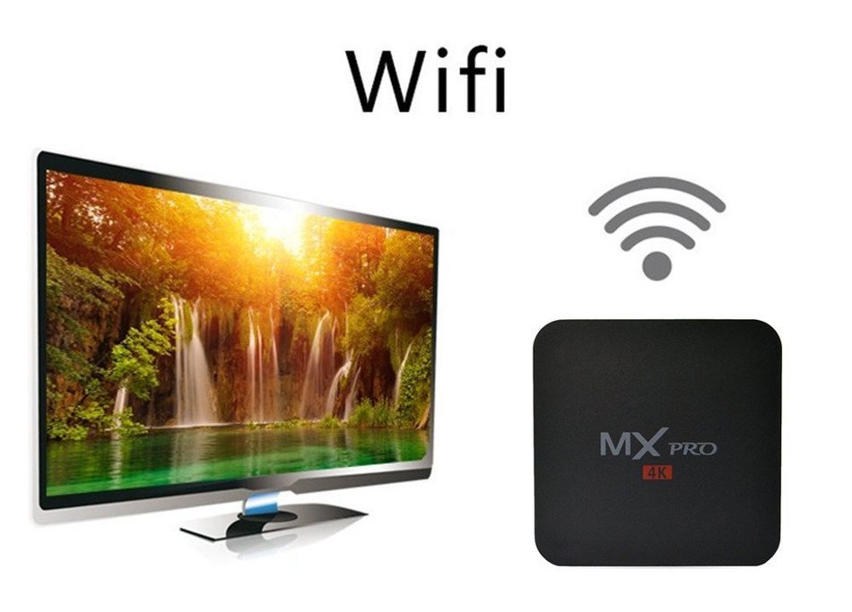 Kekilo MX Pro Android 5.1 TV Box Amlogic S905 4K Quad Core 1G/8G WiFi HDMI Kodi Pre-installed Smart Media Player N3