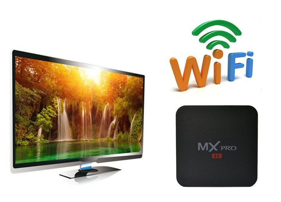 Kekilo MX Pro Android 5.1 TV Box Amlogic S905 4K Quad Core 1G/8G WiFi HDMI Kodi Pre-installed Smart Media Player N9