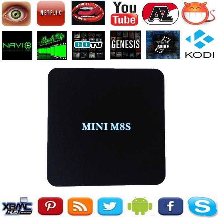 Kekilo MX Pro Android 5.1 TV Box Amlogic S905 4K Quad Core 1G/8G WiFi HDMI Kodi Pre-installed Smart Media Player N11
