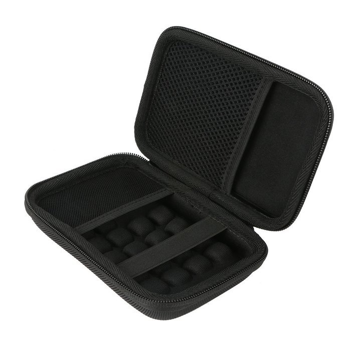 Khanka Travel Case for Amazon Fire TV Stick / Voice Remote Contoller - Black N5