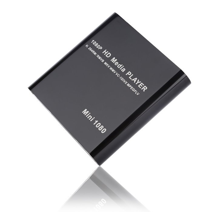 YKS HDMI Digital Media Player,1080P Full-HD Ultra Portable Multi-function Media Player For USB Drives SD/SDHC... N8