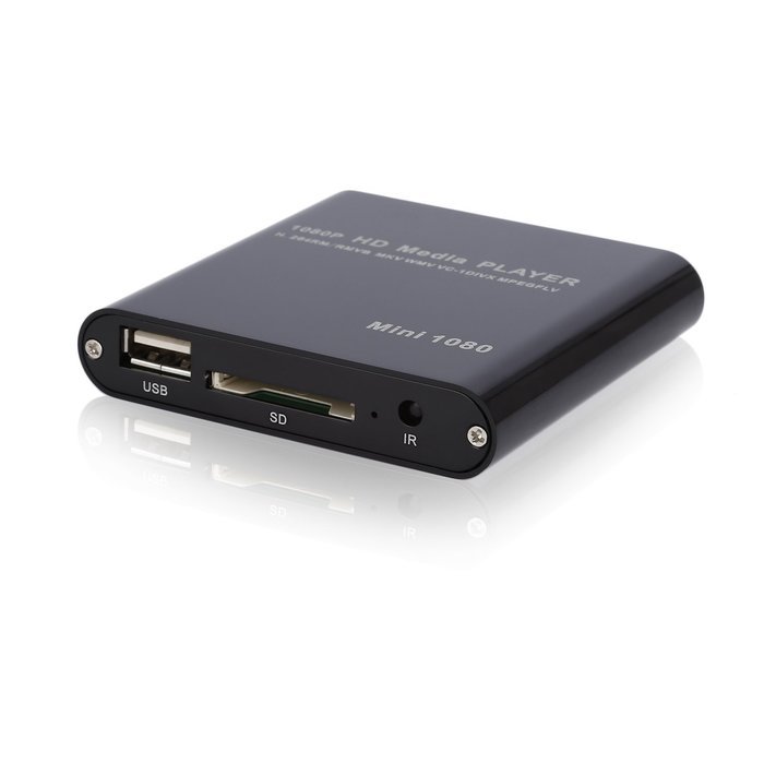 YKS HDMI Digital Media Player,1080P Full-HD Ultra Portable Multi-function Media Player For USB Drives SD/SDHC... N9