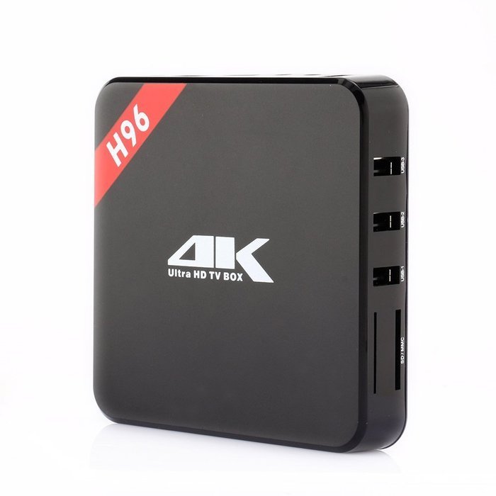 PowerLead Ptox Amlogic PL-S905 4k H96 Android TV Box Quad Core 1G DDR 8G TV Box N4