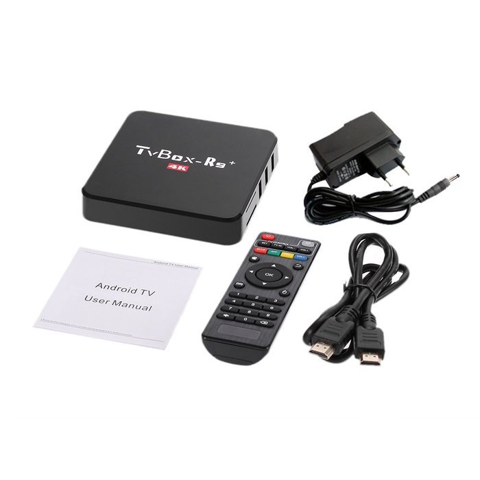 Vipwind Smart Android TV Box R9+ RK3229 Quad-Core KODI 16.1 XBMC 10bit 1GB / 8GB Mini PC Wi-Fi H.265 DLNA Streaming... N2