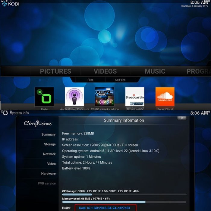 Vipwind Smart Android TV Box R9+ RK3229 Quad-Core KODI 16.1 XBMC 10bit 1GB / 8GB Mini PC Wi-Fi H.265 DLNA Streaming... N9