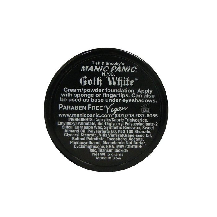 Manic Panic Goth White Cream/Powder Foundation N2