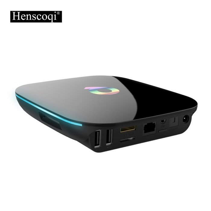 Henscoqi Q Box Android TV Box Amlogic S905 Quad Core Streaming Media ...