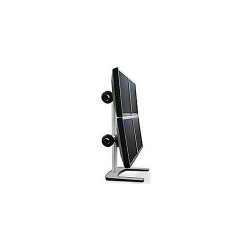 Visidec Flat Panel Display Arm Freestanding Quad Up To 24IN Black