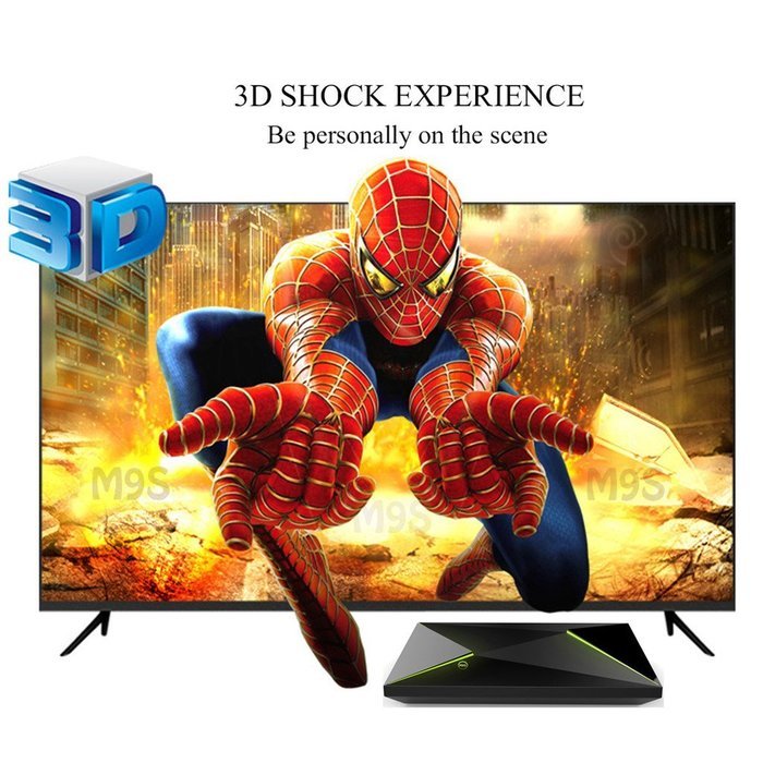 4K Android TV BOX, S905 Quad Core 4K KODI Fully Loaded TV Box Streaming Player Bluetooth Enabled (2GB+16GB) N2