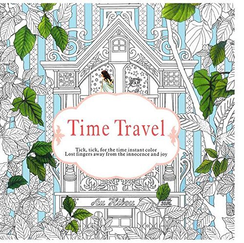 4 Designs/lot Lomefo 2016 mini Adult Coloring Books Secret Garden/Lost ocean/Time travel/Zen Mandalas 24 Pages... N3