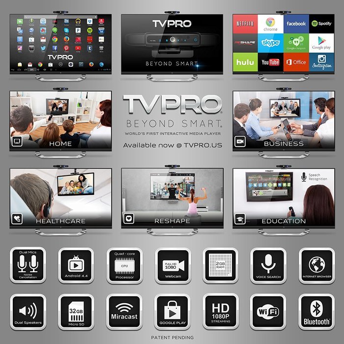 Xiao Aojiao TV PRO Media Player Any TV To Smart Interactive TV Online upgrade OTA Windows 10 Built-in Dual Speaker... N6