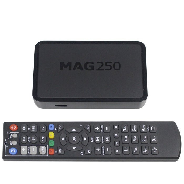 MAG 250/MAG254 IPTV Full HD 3D Media Streamer STB - WiFi & HDMI Bundle Pack 2016 v2.7 N2