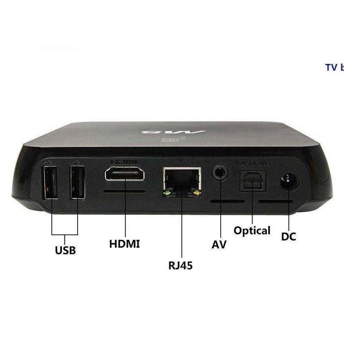M8 TV Box HDMI WiFi Media Player 2GB DDR3 8GB Nand Flash Android 4.4 Bluetooth 2.4G/5G 3D support 1080P Smart... N3