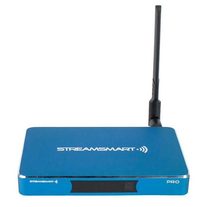 StreamSmart S5 Pro IPTV Android Streaming Media Player Quad Core 1080p Kodi Dual Band Wi-Fi 4k OTA N2