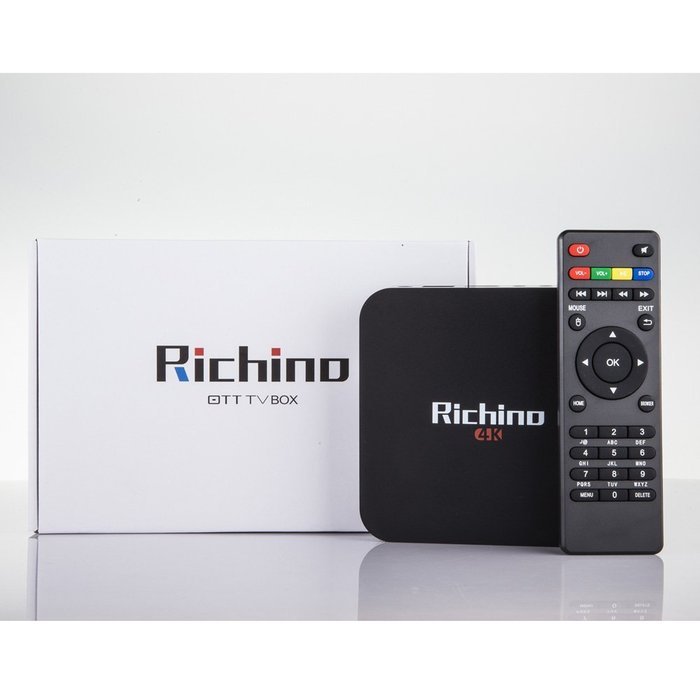 2016 Newest Richino Q1 pro 4K Android TV Box RK3229 1G/8G Quad-core KODI 16.0 Miracast 4K/2K H.265 3D 2.4G WiFi... N7