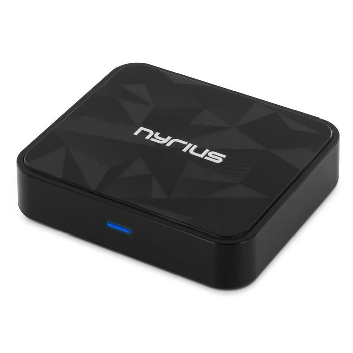 Nyrius Songo Tap Wireless Bluetooth aptX NFC Music Receiver for Streaming iPhone, iPad, Android, Smartphones,...