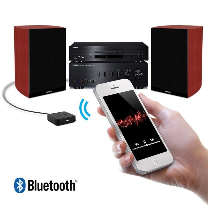 Nyrius Songo Tap Wireless Bluetooth aptX NFC Music Receiver for Streaming iPhone, iPad, Android, Smartphones,... N21