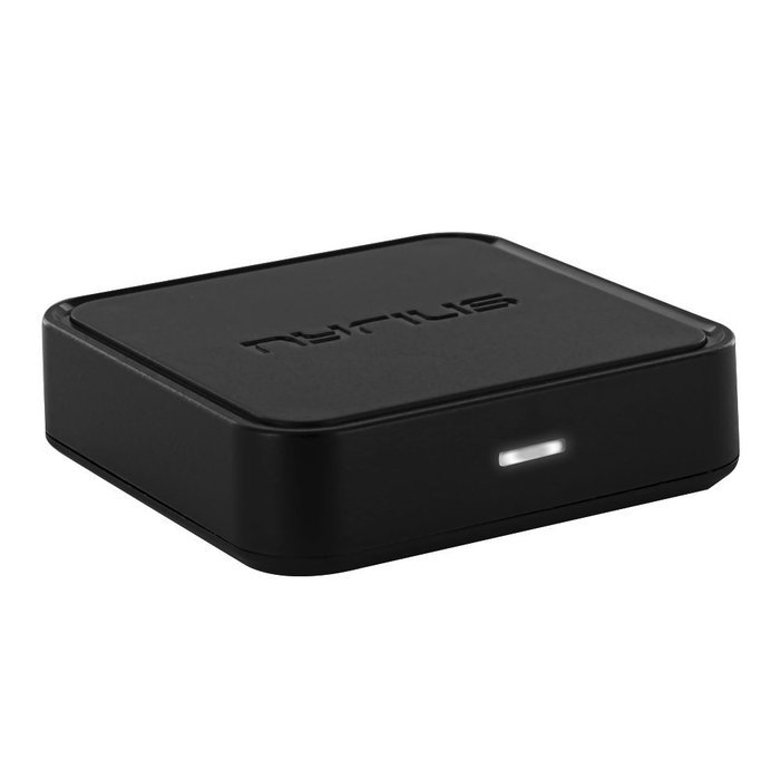 Nyrius Songo Tap Wireless Bluetooth aptX NFC Music Receiver for Streaming iPhone, iPad, Android, Smartphones,... N25