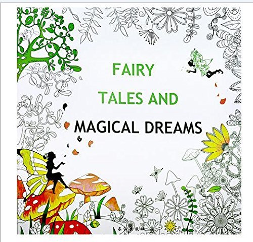 4 Designs/lot Adult Coloring Books mystery Garden beauty and beast/ Magical dream Enchanted Forest 24 Pages Kids... N4