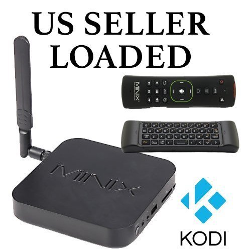Fully Loaded by Primo Techno MINIX Neo X8-H Plus Smart TV Box Media Player KODI + A2 Lite Wireless Air Mouse