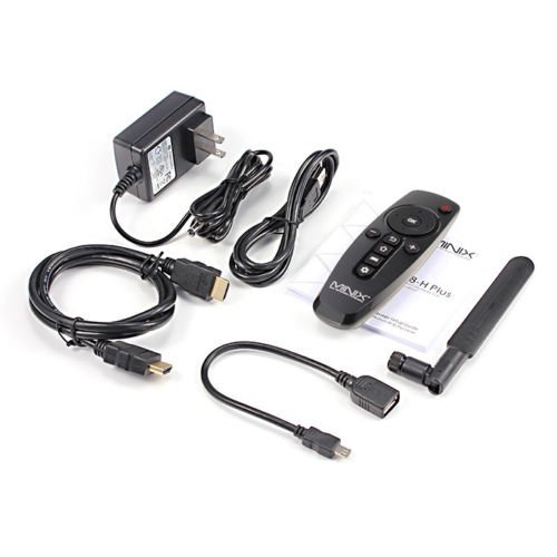 Fully Loaded by Primo Techno MINIX Neo X8-H Plus Smart TV Box Media Player KODI + A2 Lite Wireless Air Mouse N3