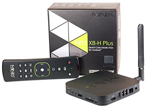 Fully Loaded by Primo Techno MINIX Neo X8-H Plus Smart TV Box Media Player KODI + A2 Lite Wireless Air Mouse N5
