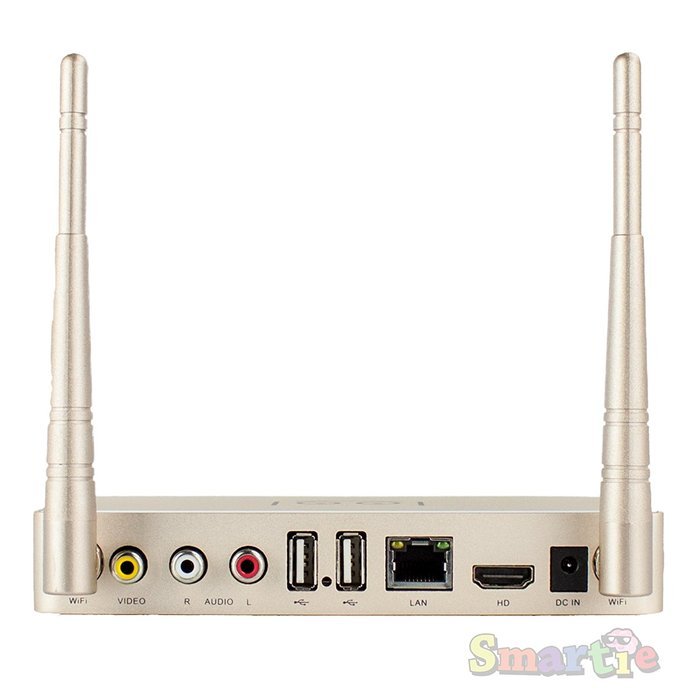 Loolbox Arabic IPTV Box (Golden Version) Quad Core Android 4.4 Internet Streaming Media Player Center N2