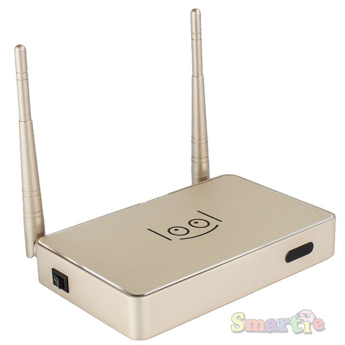 Loolbox Arabic IPTV Box (Golden Version) Quad Core Android 4.4 Internet Streaming Media Player Center N3
