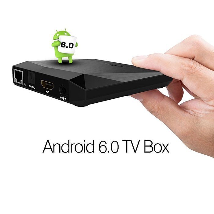 2017 Model ABOX A1 Plus Android 6.0 TV Box with Amlogic S905X 64 Bits 2GB RAM 8GB ROM and True 4K Playing N3