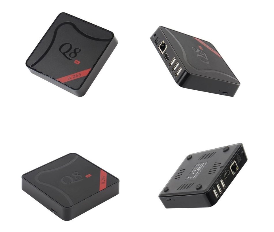 [ 2016 Latest Tv Box ] Bros Unite Q8 Amlogic S905 Quad Core Android Tv Box Google 5.1 Pre-installed Fully loaded... N3