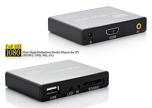 Tekit 1080p Full Hd Android Tv Box/ Mini Multi Media Player for Tv - Supporting Usb, Sd Card and Hdd, Hdmi Output N5