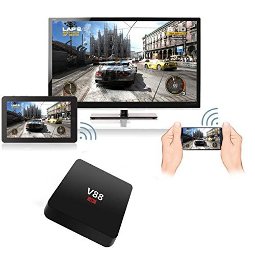 Smart TV Box,EEDISmart TV Box Player XBMC WiFi Full 1080P HD Android 5.1 Quad Core Mini PC N7