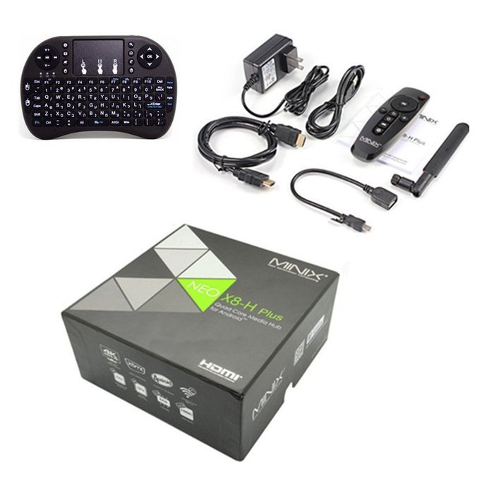 MINIX NEO X8-H Plus Amlogic S812-H Quad-Core Cortex-A9 Android 4.4.2 Mini Google TV Box Full 2160p H.265/HEVC...