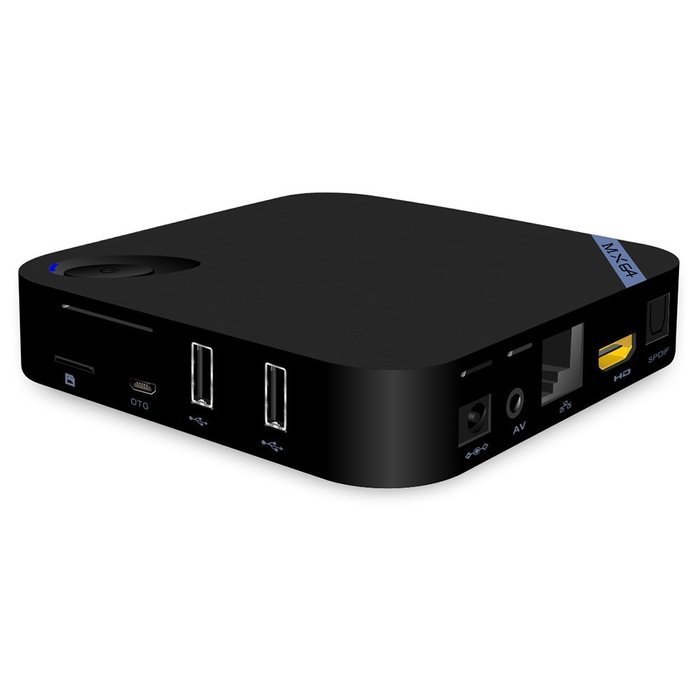 Plater MX64 TV Box Android Lollipop 5.1 Kodi Amlogic S905 Quad-core H.265 HEVC HDMI2.0 2GB/8GB 1000M/LAN 2.4/5.8GHz... N7