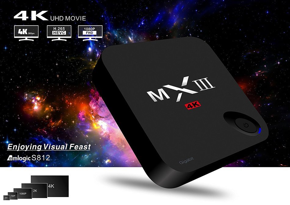 Pomelo Best Android 5.1 TV Box, Kodi 15.1, RAM DDR3 2GB and ROM Onboard eMMC Flash 16GB N3