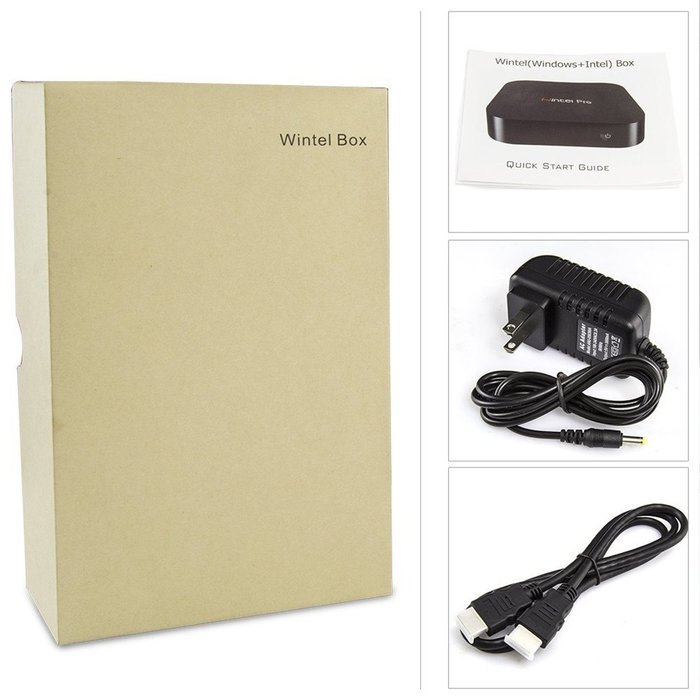 X-Direct T8 Wintel Win 10 Mini Pc Intel Z8300 Quad-core Up to 1.84GHz 2GB/32GB Smart TV Box H.265 Streaming Media... N5