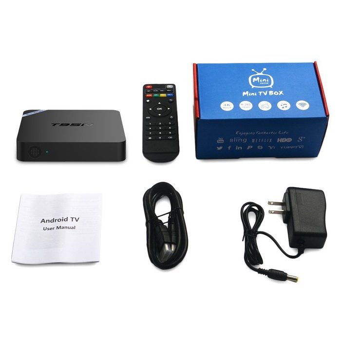 Fxexblin T95N Mini M8S Pro Tv Box Android 6.0 Amlogic S905X CPU Cortex-A53 Mali-450 GPU 2G/8G 3D WiFi Fully Load... N6