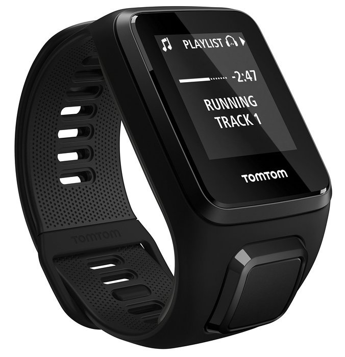 TomTom Spark 3 Music GPS Fitness Watch Bundle Black, L