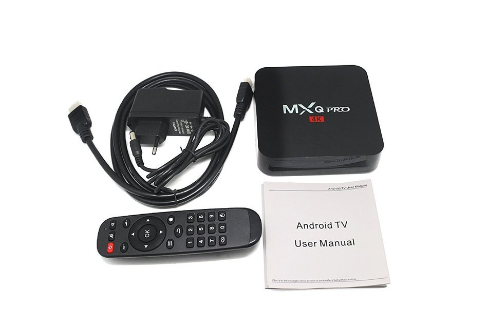 Vanilia MXQ Pro Quad Core 1G/8G 4K TV Box Android 5.1 Amlogic S905 Kodi 15.2 Full Loaded Google Streaming Media... N4