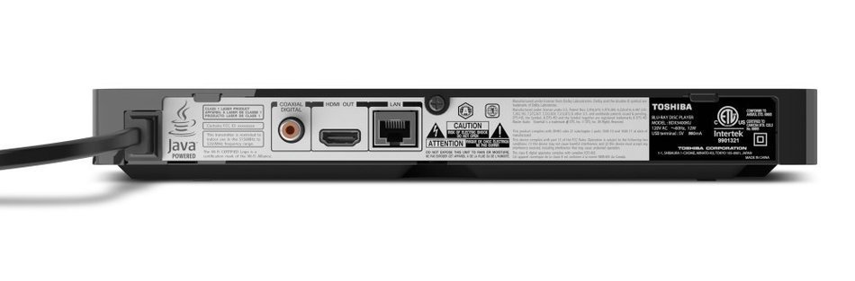 Toshiba BDX3400 Symbio Media Box with Built-in WiFi (Blu-ray/ DVD/ Audio CD)