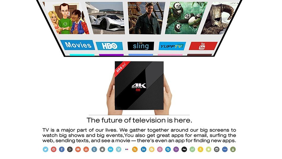[3G+32G] KUAK H96 PRO+ Amlogic S912 OTT TV Box Android 6.0 KODI 16.1 Octa Core Streaming Media Player N2